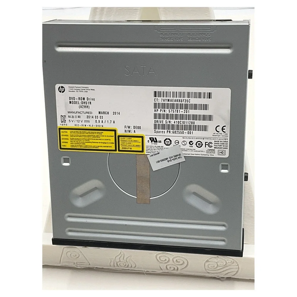 HP DH51N Internal Desktop DVD-ROM Drive SATA‎ 5.25